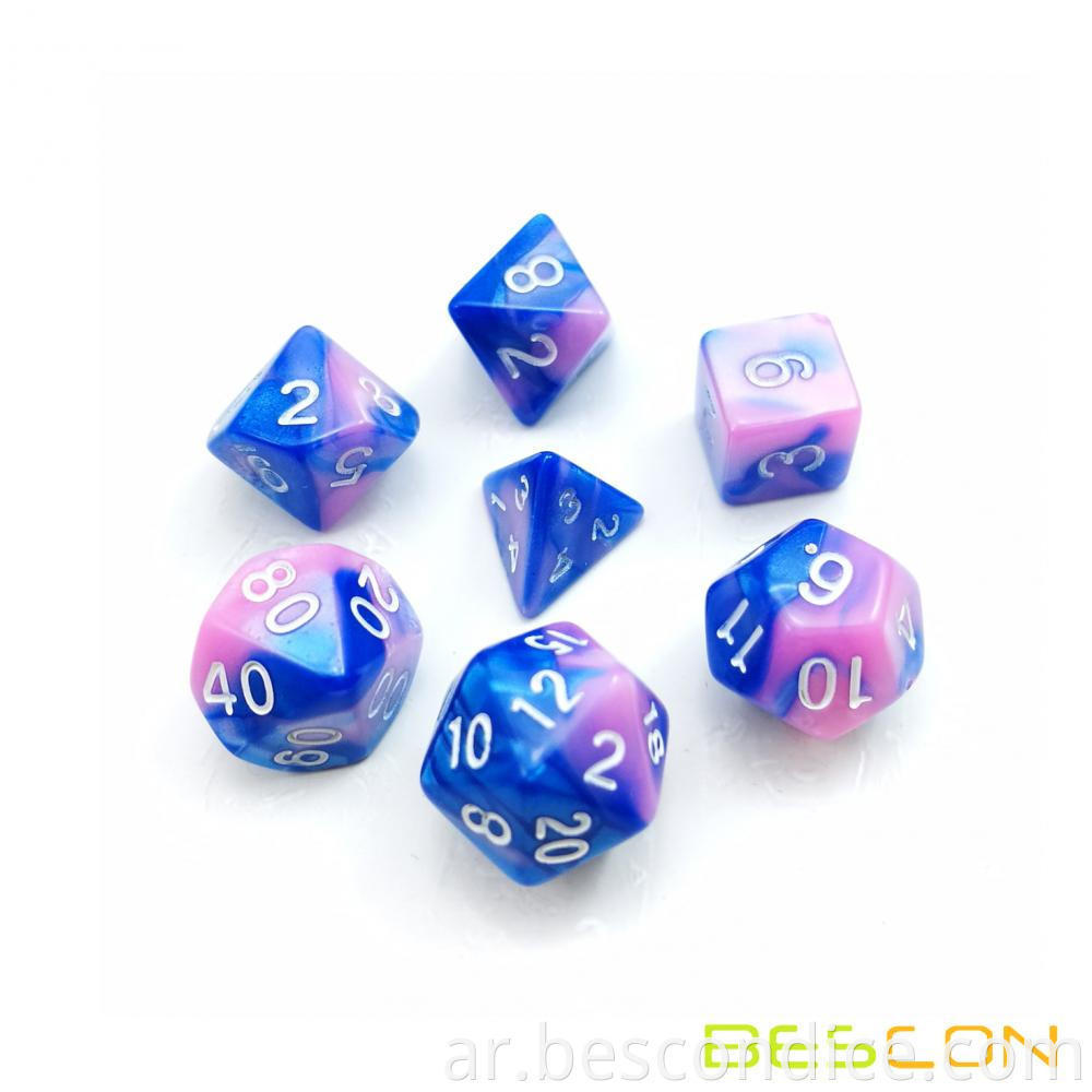 Tiny Small Gemini Dnd Dice Set 2